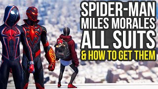 Spider Man Miles Morales All Suits & How To Get Them (Spiderman Miles Morales All Suits)