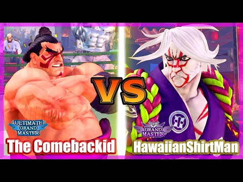 SFV CE 👊🏻 The Comebackid (E.Honda) vs HawaiianShirtMan (Zeku) FT2