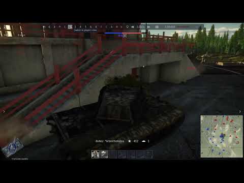 War Thunder AB T-29 vs Tiger II