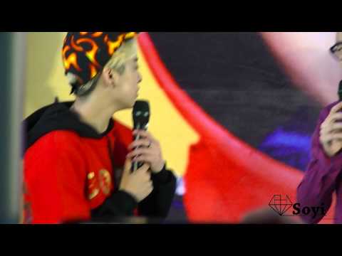 150322 엠버Amber 'Beautiful' Fansign Interview  @Mega City Taipei