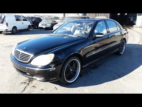 2001 Mercedes Benz S55 AMG Black for sale!  Look!! Fast!!!  See notes below to purchase!