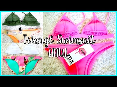 Triangl Swimsuit Haul & Kylie Lip Kit Giveaway International!!! Video
