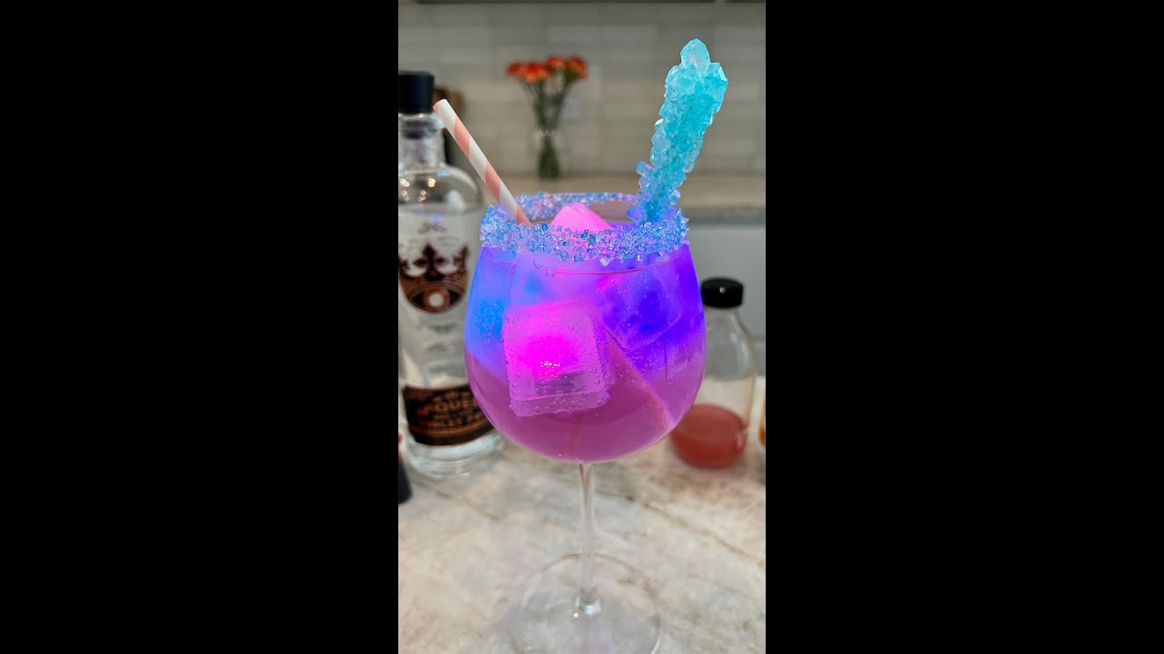 Watch video Unicorn Gin & Tonic🦄 Now Unicorn Gin & Tonic🦄