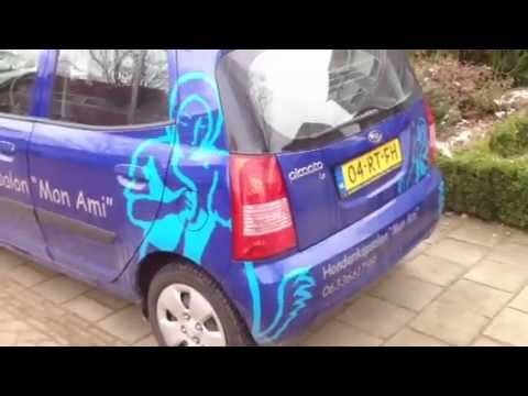 Autobelettering hondenkapsalon "Mon Ami"Hengelo