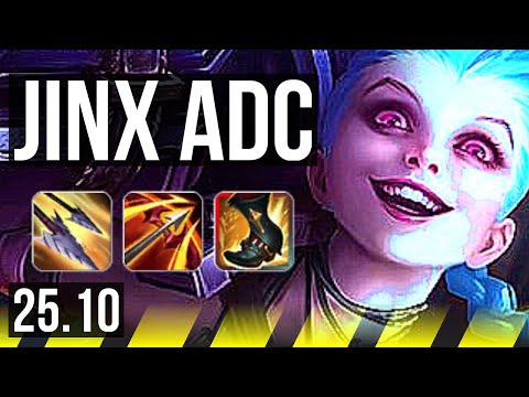 JINX & Thresh vs ASHE & Quinn (ADC) | KR Master | 25.10