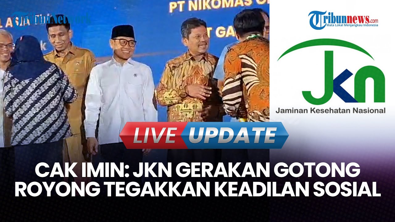 🔴LIVE UPDATE | Cak Imin: JKN adalah Gerakan Gotong Royong Menegakkan Keadilan Sosial
