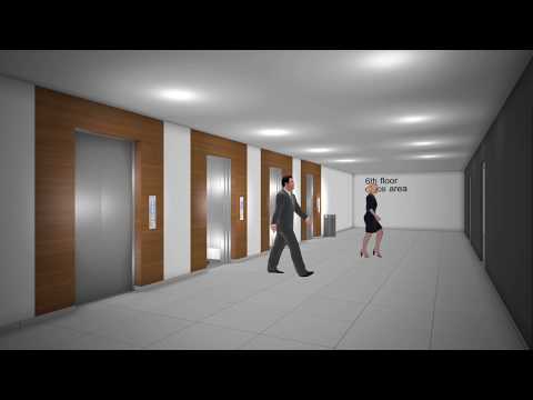 Automatic rescue device for safe elevators