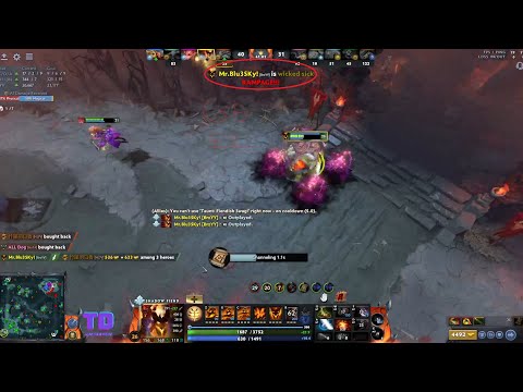 How to win SF Mid lane vs OD Grand Master Tier Gameplay with sir Aim High  (Perfect Game 2x Rampage)