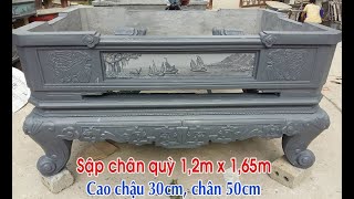 Khuôn sập chân quỳ 2 thớt loại lớn - Khuôn chậu Sơn Cương