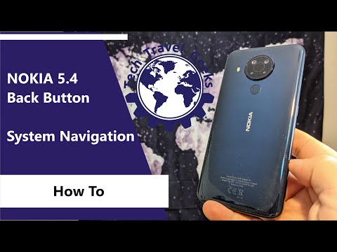 Nokia 5.4 Back Button - How To Change System Navigation to Buttons