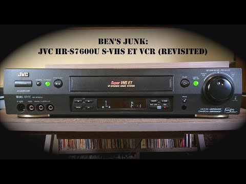 Oddity Archive: Episode 202.5 – Ben’s Junk: JVC HR-S7600U S-VHS ET Deck (REVISITED)