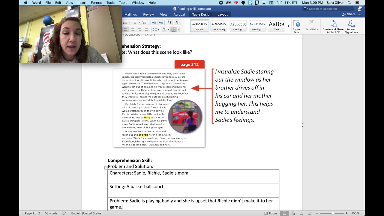 Unit 5 Week 1 Sadies Game Grade 4