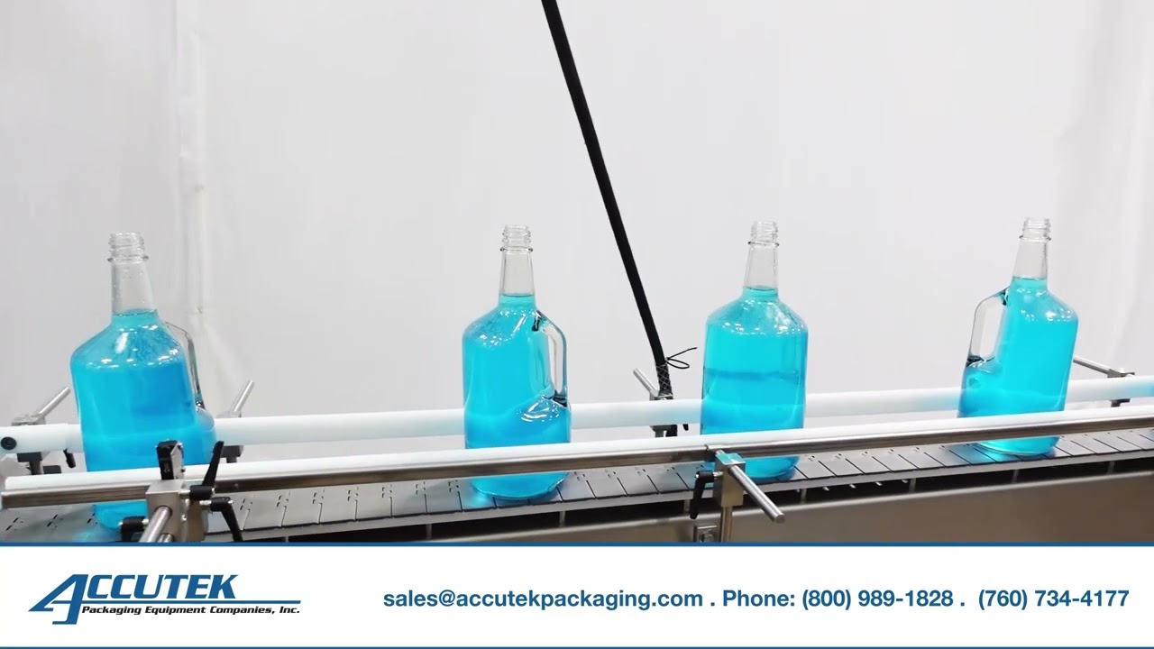 High-speed packaging line - Accutek Packaging Equipment Company, Inc.