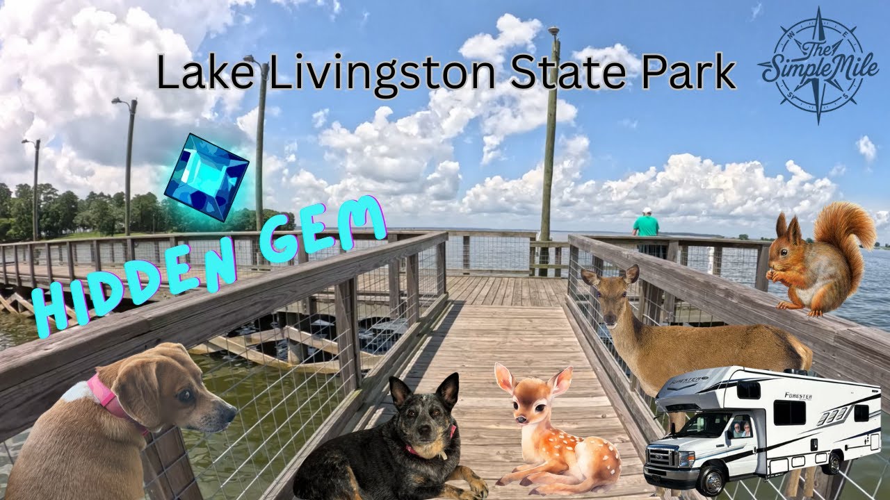 Tour of Lake Livingston State Park ..... A Hidden Gem!