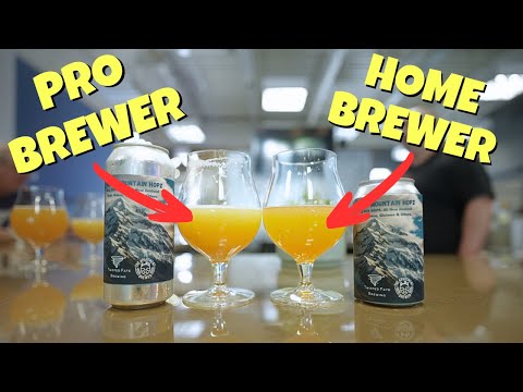 Home vs Pro Brewer: Brewing the SAME BEER on HOMEBREW & PRO SYSTEMS