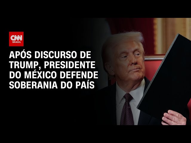 Após discurso de Trump, presidente do México defende soberania do país | BASTIDORES CNN