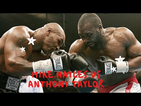 BOXING 2020-Mike Hayles vs Anthony Taylor- UFC