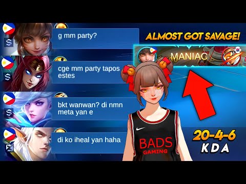 MARKSMAN PARTY? NO WORRIES😁 | TOP GLOBAL WANWAN BEST BUILD | MLBB