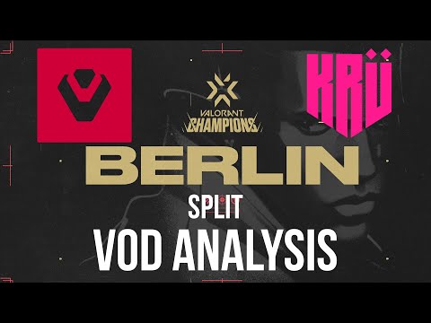 VOD ANALYSIS: GAME 3 Sentinels vs KRU VCT - VALORANT CHAMPIONS