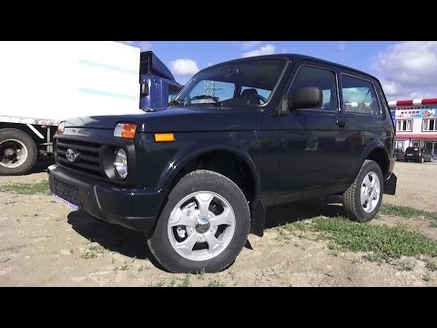 2016 Lada 4x4 Urban. Start Up, Engine, and In Depth Tour.