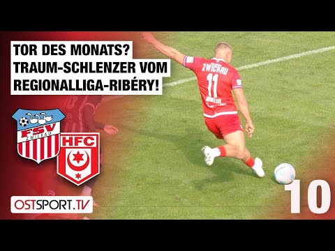 Goal of the Month? Regionalliga Ribéry's dream come true: FSV Zwickau vs. Hallescher FC | Regiona...