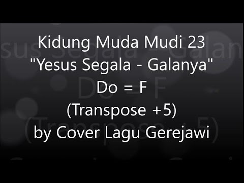 KIDUNG MUDA MUDI 23 Yesus Segala - Galanya