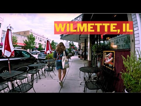 Small Village Outside Chicago | Wilmette, IL | Walking Tour