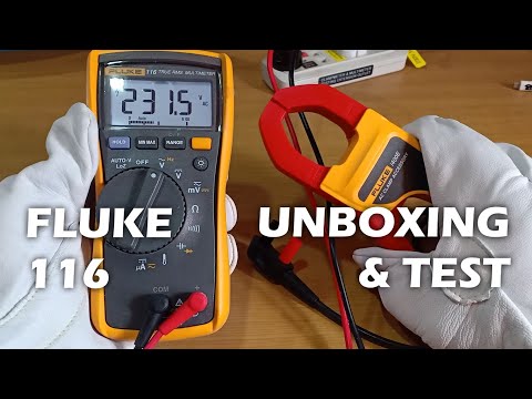 [Eng Sub] FLUKE 116 True RMS Digital Multi Meter- Unboxing and First Impressions