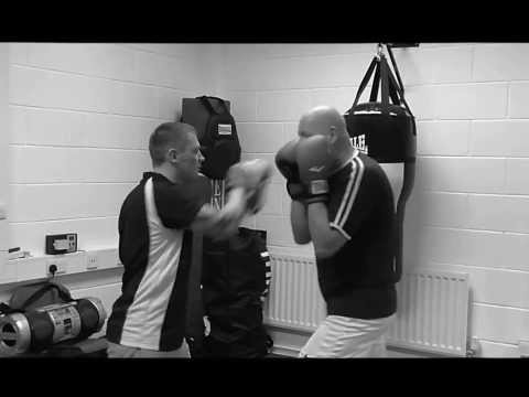 Keith Hutson at the Halifax High Boxing Club