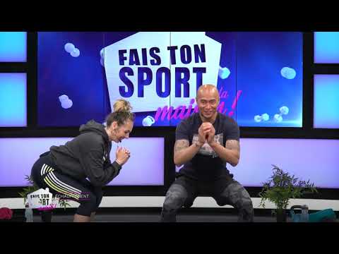 FAIS TON SPORT A LA MAISON - S01 EP02 - SQUATS+ABDOS