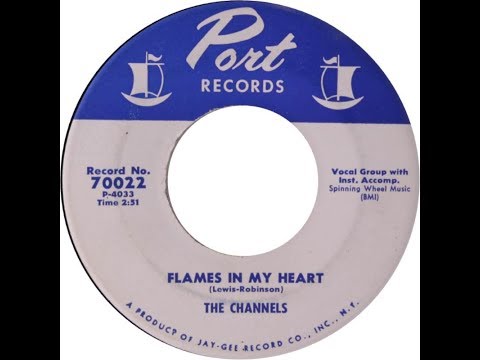 The Channels - Flames In My Heart ( Doo Wop 1957)