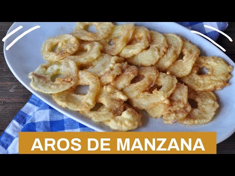 Aros de manzana