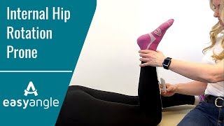 Pomiar wewnętrznej rotacji biodra