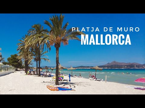 WALKING TOUR ON PLAYA DE MURO-MALLORCA-July 1, 2021