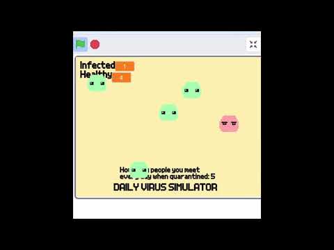 Virus simulation - scratch
