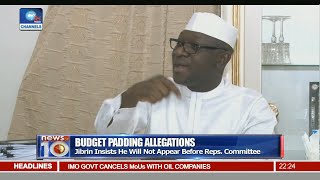 Budget Padding: Jibrin Insists He Will Not Appear 