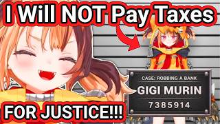 𝗚𝗶𝗴𝗶 𝗦𝘁𝗿𝘂𝗴𝗴𝗹𝗶𝗻𝗴 𝗪𝗶𝘁𝗵 𝗧𝗮𝘅𝗲𝘀 𝗔𝗻𝗱 𝗗𝗲𝗰𝗶𝗱𝗲𝗱 𝗡𝗢𝗧 𝗧𝗼 𝗣𝗮𝘆【Hololive EN】