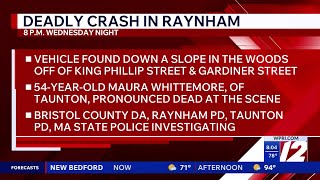 Woman dies in Raynham crash