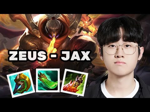 T1 ZEUS WITH JAX TOP - BEST INTERNATIONAL VODS