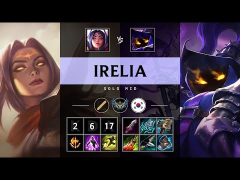 Irelia Mid vs Veigar - KR Challenger Patch 25.15