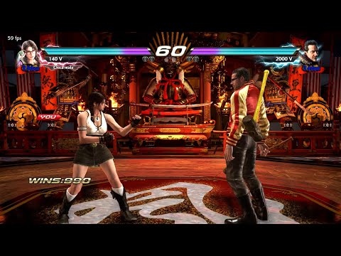 L7 42_7 Julia Chan RYONA VS Negan - Tekken 7 ( Uchiha x24 ) Gameplay PC RX 570 8G