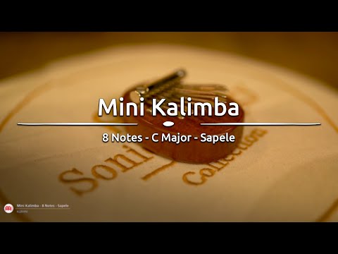 8-Note Mini Sound Hole Kalimba - Sapele