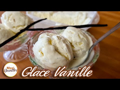 Glace Artisanale à la Vanille Recette Facile (sans oeufs, sans sorbetière)