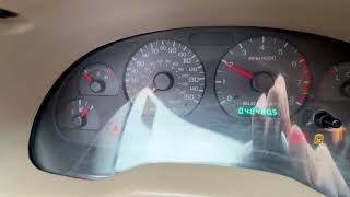 2000 Ford Mustang GT Convertible Start Up