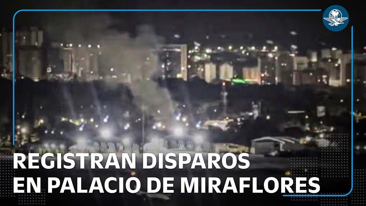 Drones sobrevuelan Palacio de Miraflores; registran disparos en Caracas