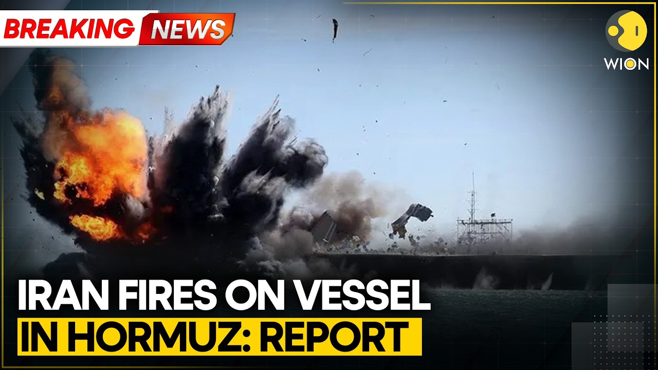 Iranian Gunboats Fire On Tanker In Hormuz Strait: UKMTO | WION BREAKING