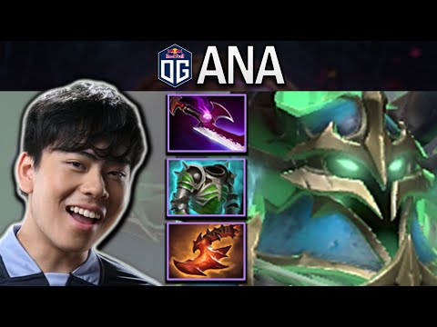 OG.ANA SMURF WRAITH KING WITH 21 KILLS & SILVEREDGE - DOTA 2 7.31 GAMEPLAY
