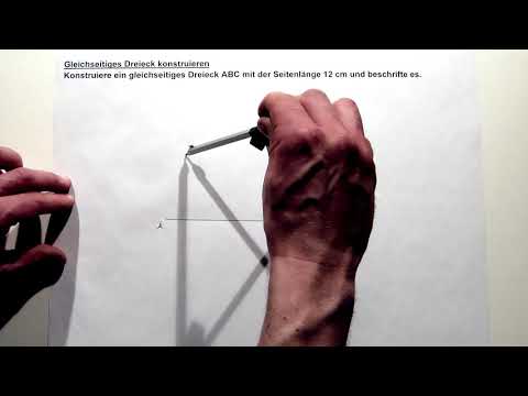 Tutorial: Gleichseitiges Dreieck konstruieren