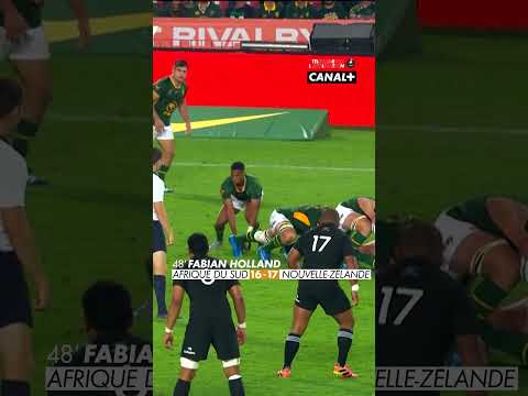 Afrique du Sud / Nouvelle-Zélande en une minute 🔥 #rugby #sports