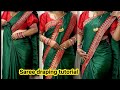 Saree Draping Tutorial Draping Trick Saree Panne Ka Tarika Saree Kese Pahnen